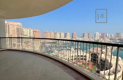 Apartment - 3 Bedrooms - 4 Bathrooms for sale in One Porto Arabia - Porto Arabia - The Pearl Island - Doha