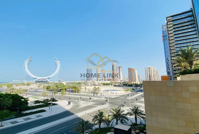 Apartment - 1 Bedroom - 2 Bathrooms for rent in Marina Residences 195 - Marina District - Lusail