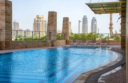 Pool image for: Apartment - 2 Bedrooms - 2 Bathrooms for rent in Lusail City - Lusail, Image 1