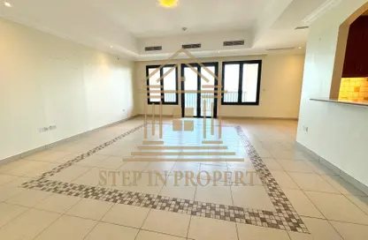 Apartment - 3 Bedrooms - 4 Bathrooms for rent in Marina Gate - Porto Arabia - The Pearl Island - Doha