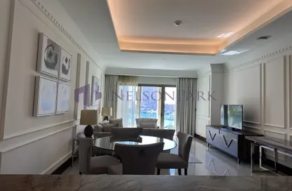 شقة - غرفة نوم - 2 حمامات للايجار في The St. Regis Marsa Arabia Island - Marsa Arabia - جزيرة اللؤلؤة - الدوحة