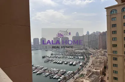 Apartment - 2 Bedrooms - 3 Bathrooms for rent in Piazza Arabia - Porto Arabia - The Pearl Island - Doha