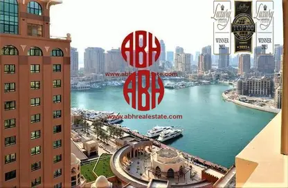 Apartment - 1 Bedroom - 2 Bathrooms for sale in East Porto Drive - Porto Arabia - The Pearl Island - Doha