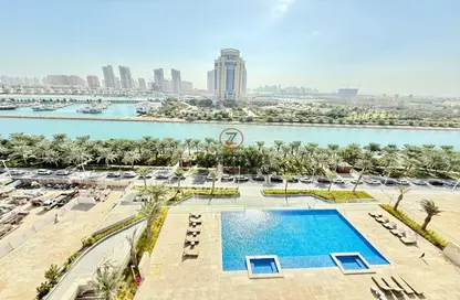 Apartment - 2 Bedrooms - 4 Bathrooms for rent in Marina Residences 195 - Marina District - Lusail