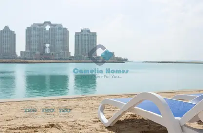 Apartment - 2 Bedrooms - 2 Bathrooms for rent in Viva Bahriyah - The Pearl Island - Doha