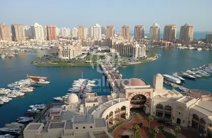 Apartment - 3 Bedrooms - 4 Bathrooms for rent in East Porto Drive - Porto Arabia - The Pearl Island - Doha