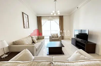 Apartment - 2 Bedrooms - 2 Bathrooms for rent in Viva West - Viva Bahriyah - The Pearl Island - Doha