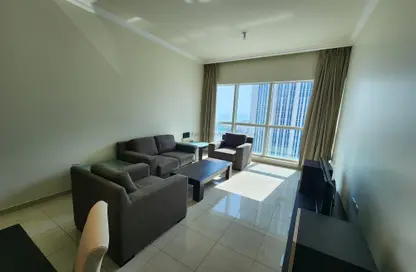 Apartment - 1 Bedroom - 1 Bathroom for rent in Beach Tower - West Bay - West Bay - Doha