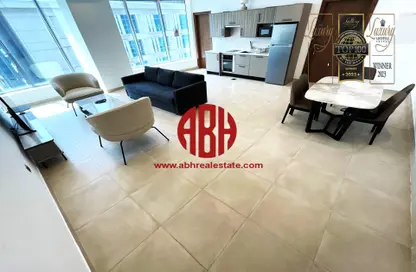 Apartment - 1 Bedroom - 2 Bathrooms for rent in Al Khair Tower - Corniche Road - Corniche Road - Doha