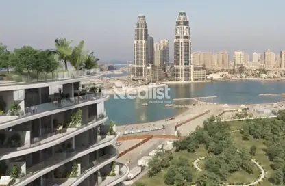 Apartment - 3 Bedrooms - 5 Bathrooms for sale in Milos Residence - West Bay Lagoon - Doha