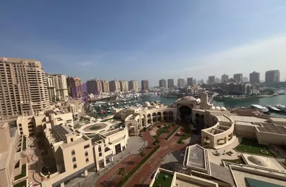 Apartment - 3 Bedrooms - 5 Bathrooms for rent in East Porto Drive - Porto Arabia - The Pearl Island - Doha