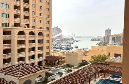 Apartment - 1 Bedroom - 2 Bathrooms for rent in West Porto Drive - Porto Arabia - The Pearl Island - Doha