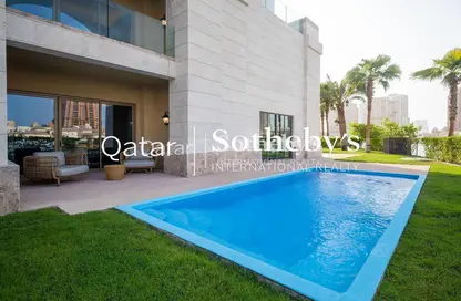 Townhouse - 6 Bedrooms for sale in The St. Regis Marsa Arabia Island - Marsa Arabia - The Pearl Island - Doha