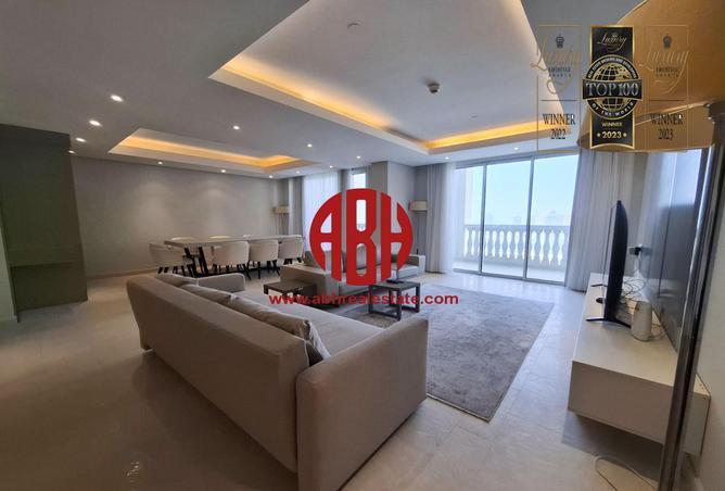 Apartment - 3 Bedrooms - 3 Bathrooms for rent in Viva Central - Viva Bahriyah - The Pearl Island - Doha