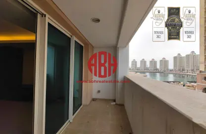 Apartment - 1 Bathroom for rent in Viva West - Viva Bahriyah - The Pearl Island - Doha