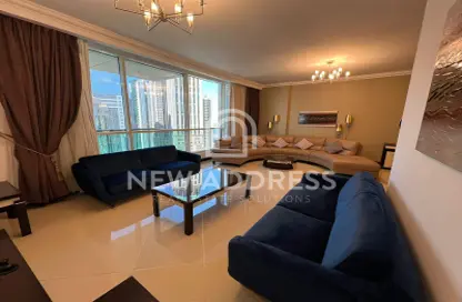 Apartment - 3 Bedrooms - 4 Bathrooms for rent in West Bay Tower - West Bay - West Bay - Doha