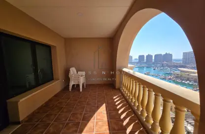 Apartment - 1 Bedroom - 2 Bathrooms for sale in Marina Gate - Porto Arabia - The Pearl Island - Doha