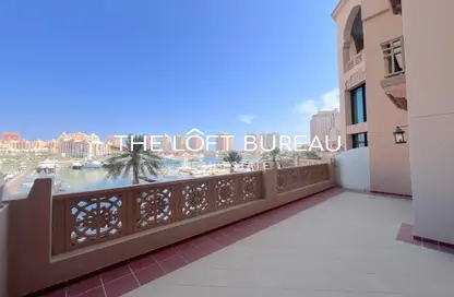 Townhouse - 1 Bedroom - 2 Bathrooms for rent in East Porto Drive - Porto Arabia - The Pearl Island - Doha