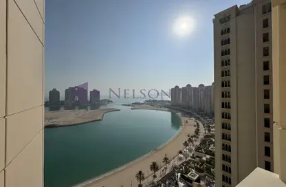 Apartment - 2 Bedrooms - 3 Bathrooms for rent in Viva West - Viva Bahriyah - The Pearl Island - Doha