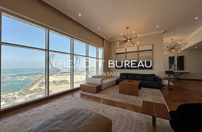 Penthouse - 4 Bedrooms - 5 Bathrooms for rent in Lusail City - Lusail