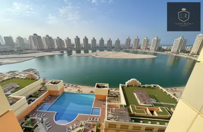 Apartment - 1 Bedroom - 2 Bathrooms for rent in Al Mutahidah Tower - Viva Bahriyah - The Pearl Island - Doha