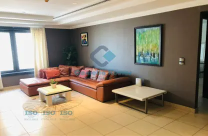 Apartment - 1 Bedroom - 2 Bathrooms for rent in Tower 19 - Porto Arabia - The Pearl Island - Doha