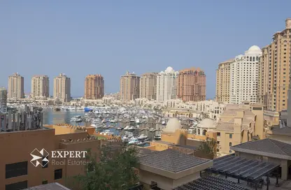 Apartment - 1 Bedroom - 3 Bathrooms for rent in East Porto Drive - Porto Arabia - The Pearl Island - Doha