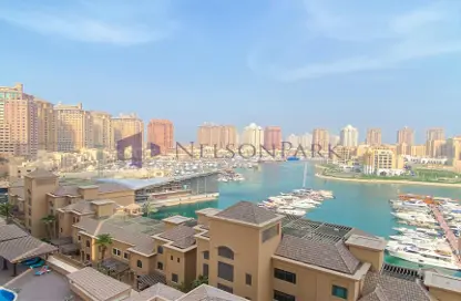 Apartment - 2 Bedrooms - 3 Bathrooms for sale in West Porto Drive - Porto Arabia - The Pearl Island - Doha