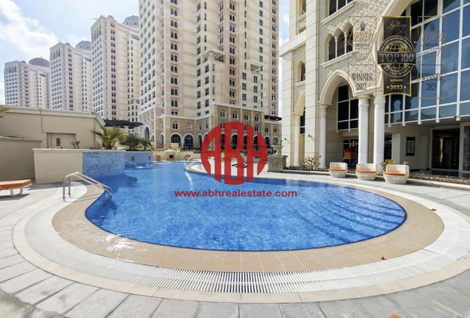 Townhouse - 1 Bedroom - 2 Bathrooms for rent in Viva East - Viva Bahriyah - The Pearl Island - Doha