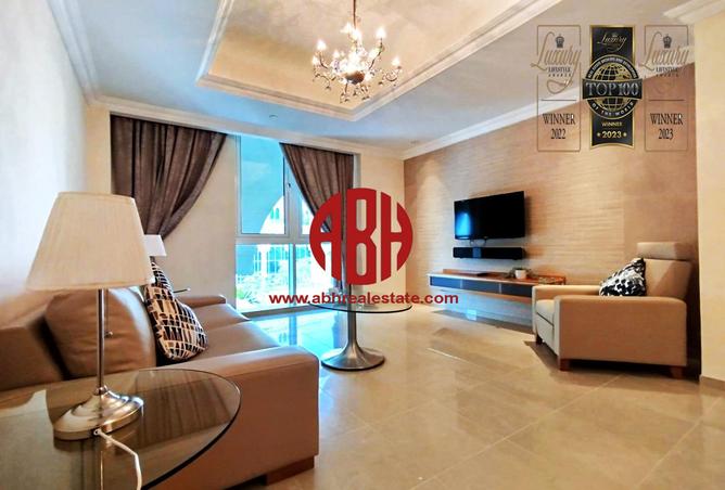 Apartment - 1 Bedroom - 2 Bathrooms for rent in Tower 20 - Viva Bahriyah - The Pearl Island - Doha