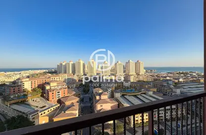 Apartment - 2 Bedrooms - 2 Bathrooms for rent in East Porto Drive - Porto Arabia - The Pearl Island - Doha