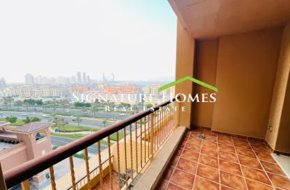 Apartment - 1 Bedroom - 2 Bathrooms for rent in East Porto Drive - Porto Arabia - The Pearl Island - Doha