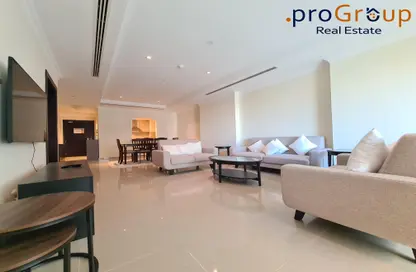 Apartment - 1 Bedroom - 2 Bathrooms for rent in East Porto Drive - Porto Arabia - The Pearl Island - Doha