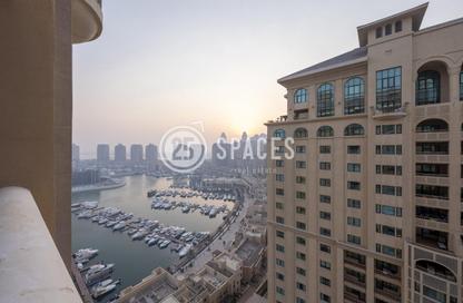 Apartment - 2 Bedrooms - 3 Bathrooms for rent in East Porto Drive - Porto Arabia - The Pearl Island - Doha