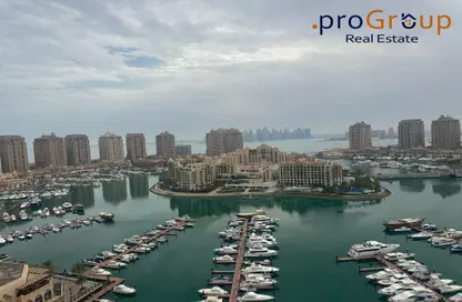 Apartment - 1 Bathroom for rent in East Porto Drive - Porto Arabia - The Pearl Island - Doha