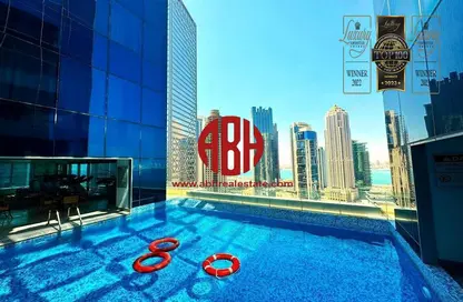 Apartment - 2 Bedrooms - 3 Bathrooms for rent in Golden Bay Tower - West Bay - West Bay - Doha