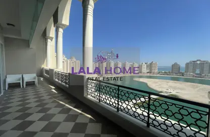 Penthouse - 7 Bedrooms - 7+ Bathrooms for rent in Viva East - Viva Bahriyah - The Pearl Island - Doha