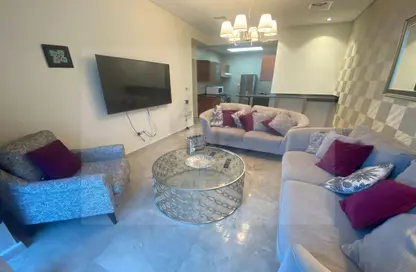 Apartment - 2 Bedrooms - 2 Bathrooms for rent in Zig Zag Tower B - Zig Zag Towers - West Bay - Doha