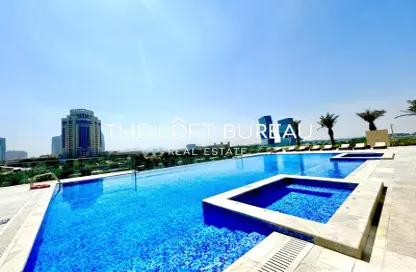 Apartment - 1 Bedroom - 2 Bathrooms for rent in Lusail Residence - Marina District - Lusail