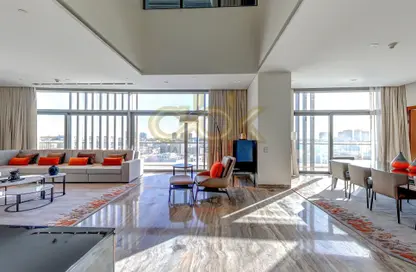 Penthouse - 3 Bedrooms - 4 Bathrooms for rent in Musheireb Tower - Musheireb - Musheireb - Doha