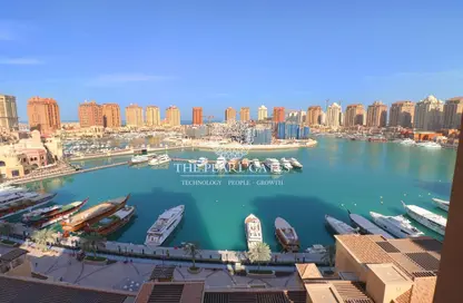 Apartment - 1 Bathroom for rent in East Porto Drive - Porto Arabia - The Pearl Island - Doha