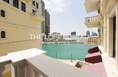 Apartment - 1 Bedroom - 2 Bathrooms for rent in Mercato - Qanat Quartier - The Pearl Island - Doha