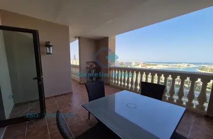 Apartment - 2 Bedrooms - 3 Bathrooms for rent in East Porto Drive - Porto Arabia - The Pearl Island - Doha