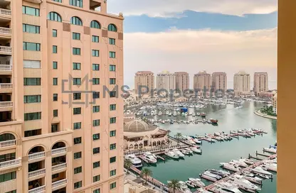 Apartment - 1 Bedroom - 2 Bathrooms for sale in West Porto Drive - Porto Arabia - The Pearl Island - Doha