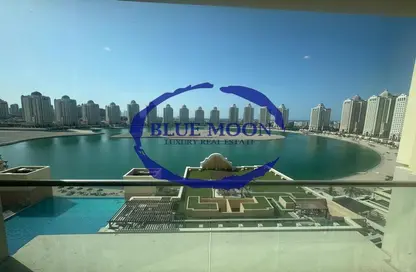 Apartment - 1 Bedroom - 2 Bathrooms for rent in Viva West - Viva Bahriyah - The Pearl Island - Doha