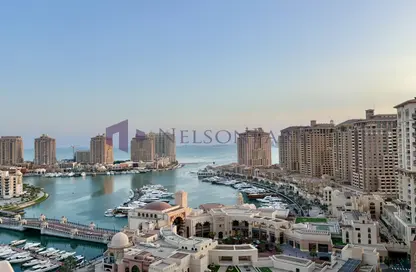 Apartment - 2 Bedrooms - 2 Bathrooms for sale in Tower 24 - Porto Arabia - The Pearl Island - Doha