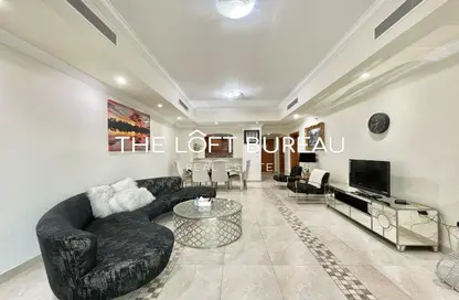 Apartment - 1 Bedroom - 2 Bathrooms for rent in West Porto Drive - Porto Arabia - The Pearl Island - Doha