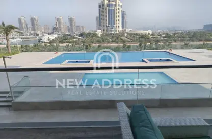 Apartment - 3 Bedrooms - 4 Bathrooms for rent in Marina Residences 195 - Marina District - Lusail