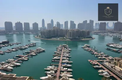 Apartment - 2 Bedrooms - 3 Bathrooms for sale in East Porto Drive - Porto Arabia - The Pearl Island - Doha