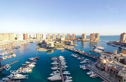 Apartment - 3 Bedrooms - 4 Bathrooms for sale in West Porto Drive - Porto Arabia - The Pearl Island - Doha